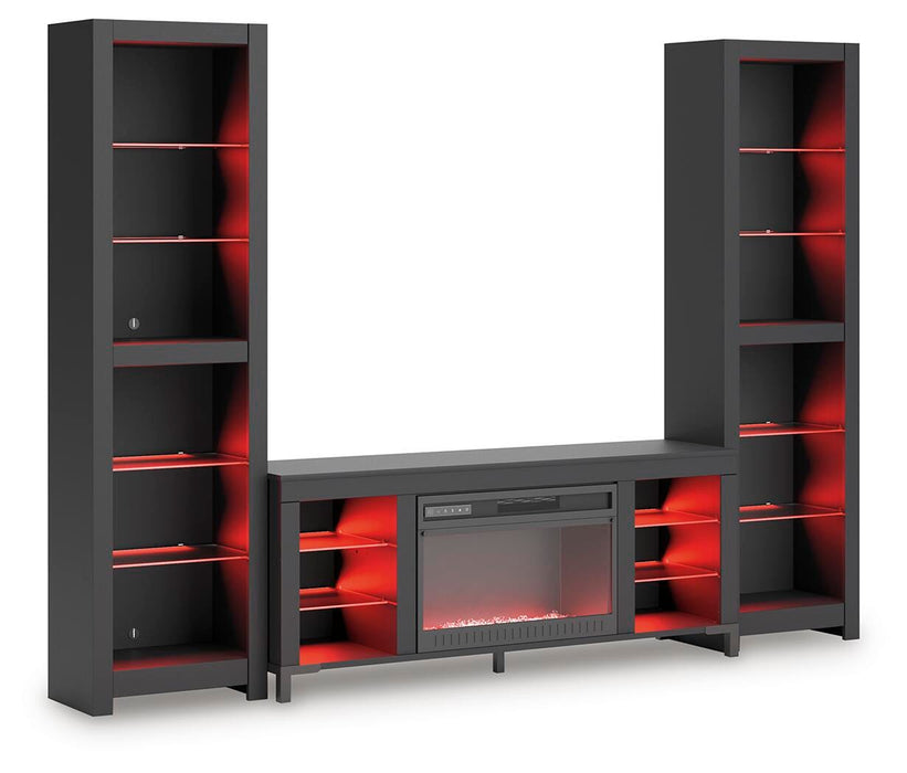 Cayberry Entertainment Center with Electric Fireplace - Casa Morelos / Coahuila Furniture (Oklahoma City, OK)
