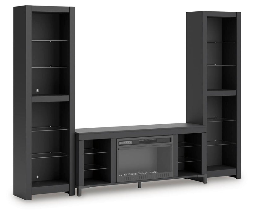 Cayberry Entertainment Center with Electric Fireplace - Casa Morelos / Coahuila Furniture (Oklahoma City, OK)