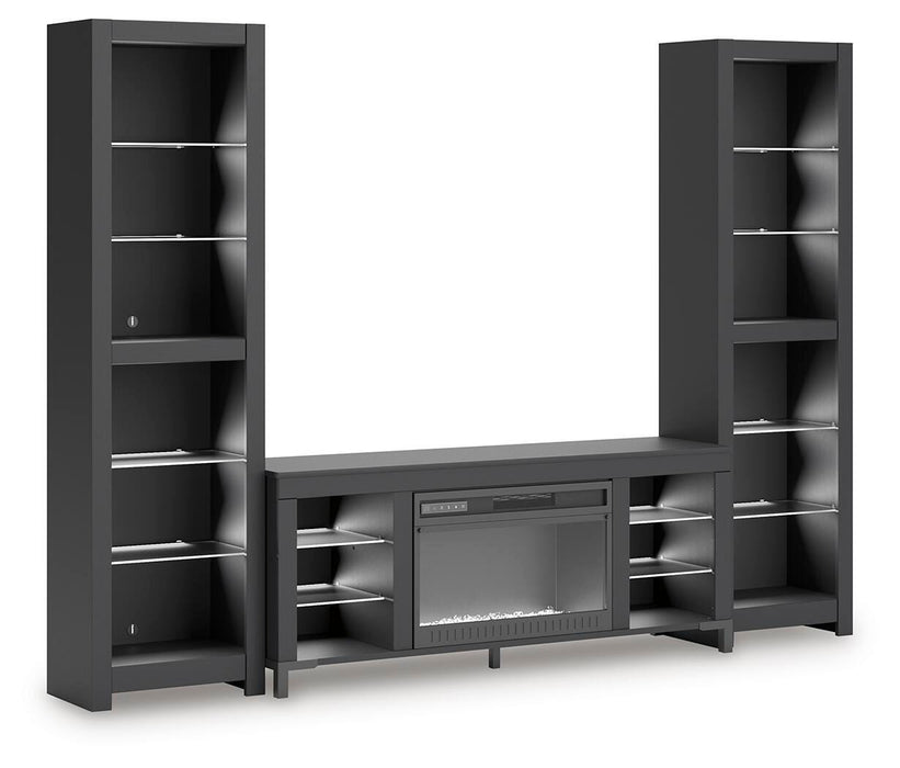 Cayberry Entertainment Center with Electric Fireplace - Casa Morelos / Coahuila Furniture (Oklahoma City, OK)