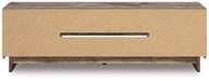 Zadilyn 72" TV Stand with Electric Fireplace - Casa Morelos / Coahuila Furniture (Oklahoma City, OK)