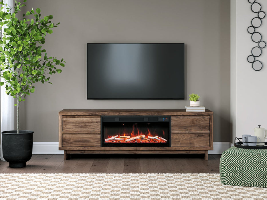 Zadilyn 72" TV Stand with Electric Fireplace - Casa Morelos / Coahuila Furniture (Oklahoma City, OK)