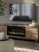 Zadilyn 72" TV Stand with Electric Fireplace - Casa Morelos / Coahuila Furniture (Oklahoma City, OK)