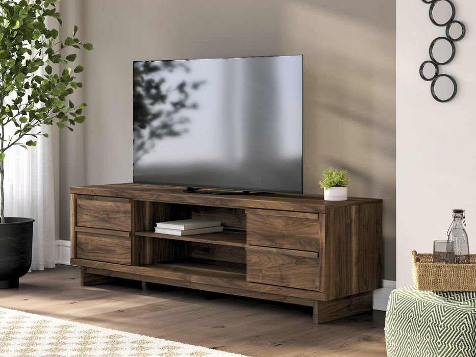 Zadilyn 72" TV Stand with Electric Fireplace - Casa Morelos / Coahuila Furniture (Oklahoma City, OK)