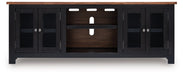 Wildenauer 76" TV Stand with Electric Fireplace - Casa Morelos / Coahuila Furniture (Oklahoma City, OK)
