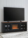 Wildenauer 76" TV Stand with Electric Fireplace - Casa Morelos / Coahuila Furniture (Oklahoma City, OK)