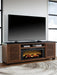 Kallari 84" TV Stand with Electric Fireplace - Casa Morelos / Coahuila Furniture (Oklahoma City, OK)