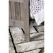 Rockwall Bed Grey & White - Casa Morelos / Coahuila Furniture (Oklahoma City, OK)