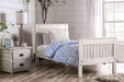 Rockwall Full, Queen, & Twin Bed White, Gray, & White - Casa Morelos / Coahuila Furniture (Oklahoma City, OK)