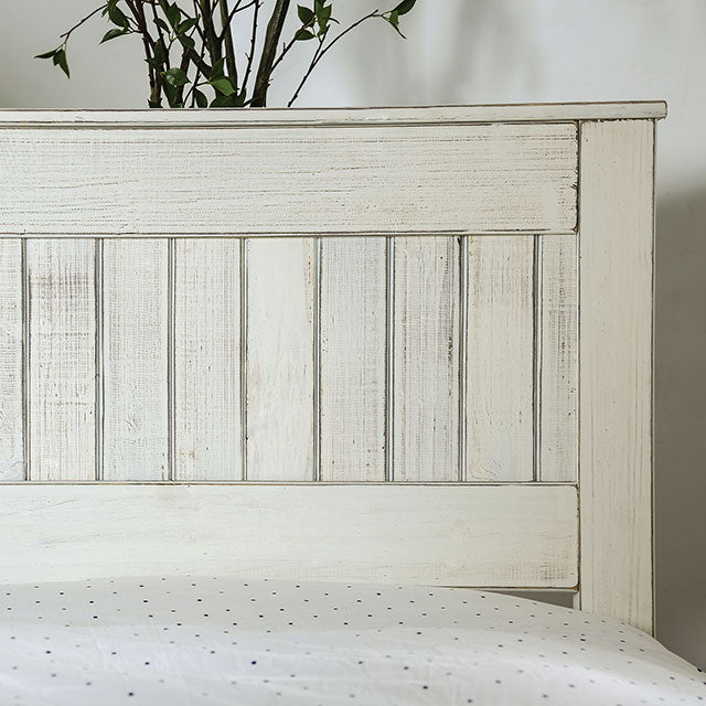 Rockwall Full, Queen, & Twin Bed White, Gray, & White - Casa Morelos / Coahuila Furniture (Oklahoma City, OK)
