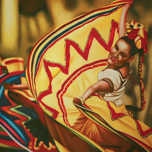 Danza Folklorica Printed Canvas Painting - Casa Morelos / Coahuila Furniture (Oklahoma City, OK)