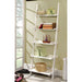Sion White Ladder Shelf - Casa Morelos / Coahuila Furniture (Oklahoma City, OK)
