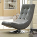 Trinidad Accent Chair Black & Grey - Casa Morelos / Coahuila Furniture (Oklahoma City, OK)