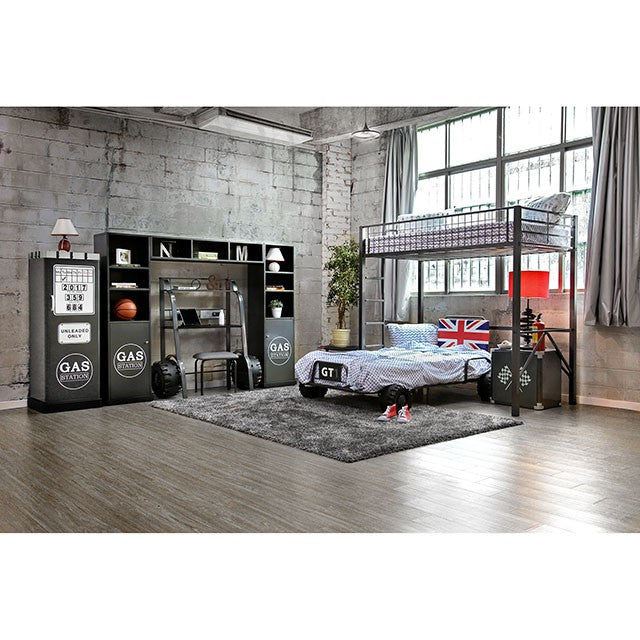 Royal Racer Twin Bed, Blue - Casa Morelos / Coahuila Furniture (Oklahoma City, OK)