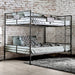 Olga I Antique Black Full/Full Bunk Bed - Casa Morelos / Coahuila Furniture (Oklahoma City, OK)
