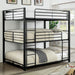 Olga I Antique Black Full/Full Bunk Bed - Casa Morelos / Coahuila Furniture (Oklahoma City, OK)