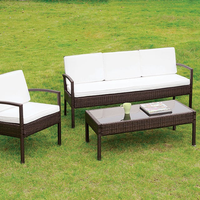 Makenna 4 Pc. Patio Seating Set - Casa Morelos / Coahuila Furniture (Oklahoma City, OK)