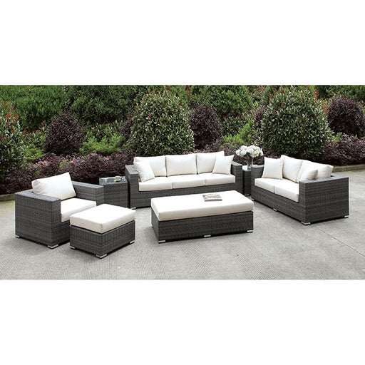 Somani 3 PC SET + 2 End TableS + Ottoman + BENCH - Casa Morelos / Coahuila Furniture (Oklahoma City, OK)
