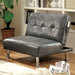 Bulle Chair Grey & Red - Casa Morelos / Coahuila Furniture (Oklahoma City, OK)