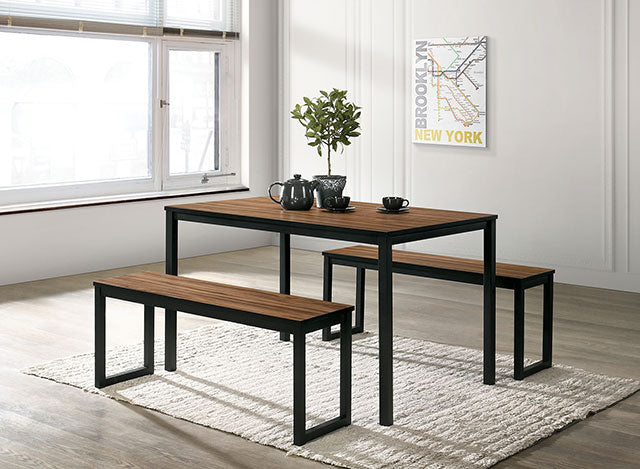 Tripoli 3 Pc. Dining Set - Casa Morelos / Coahuila Furniture (Oklahoma City, OK)