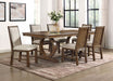 Monclova 7 Pc Dining Table Set - Casa Morelos / Coahuila Furniture (Oklahoma City, OK)