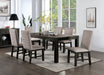 Umbria 7 Pc Dining Table Set - Casa Morelos / Coahuila Furniture (Oklahoma City, OK)