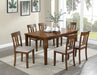 Medford 7 PC Dining Table set - Casa Morelos / Coahuila Furniture (Oklahoma City, OK)