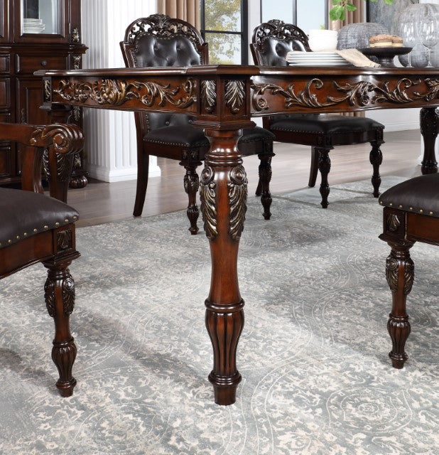 Nouvelle 7 Pc Dining Table Set - Casa Morelos / Coahuila Furniture (Oklahoma City, OK)