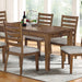 Rapidview 6 Pc Dining Table Set with Bench - Casa Morelos / Coahuila Furniture (Oklahoma City, OK)