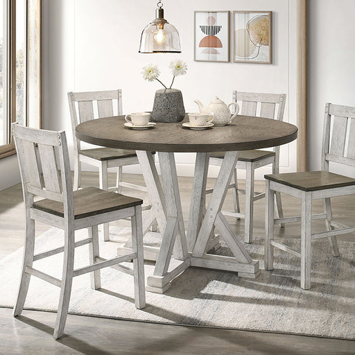 Dakota 5 Pc Counter Ht Table Set - Casa Morelos / Coahuila Furniture (Oklahoma City, OK)