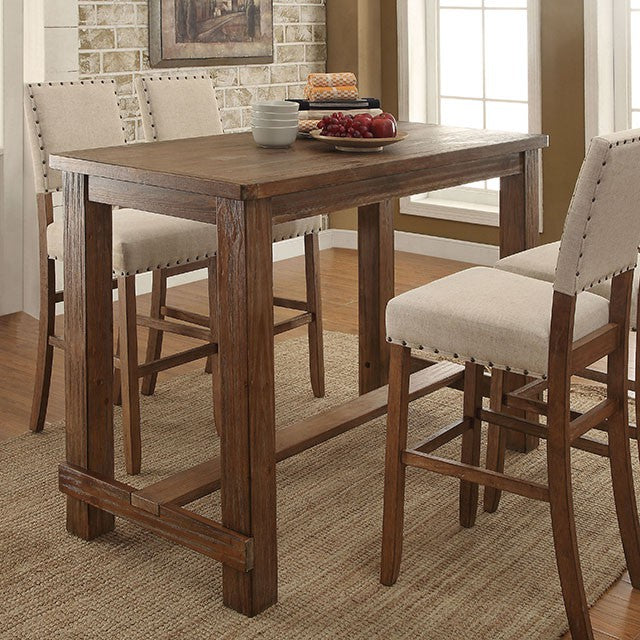 Sania 5 Pc Bar Table Set - Casa Morelos / Coahuila Furniture (Oklahoma City, OK)