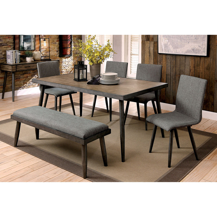 Vilhelm I Gray Dining Table - Casa Morelos / Coahuila Furniture (Oklahoma City, OK)