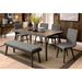 Vilhelm I Gray Dining Table - Casa Morelos / Coahuila Furniture (Oklahoma City, OK)