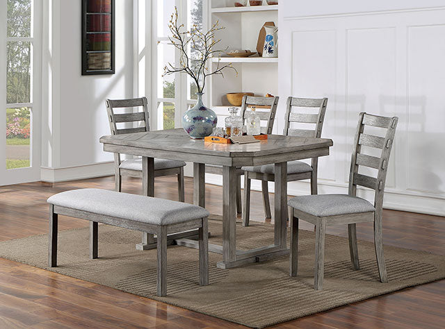Laquila Dining Table Set Bench - Casa Morelos / Coahuila Furniture (Oklahoma City, OK)