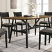 Oberwil 7 Pc Dining Table Set - Casa Morelos / Coahuila Furniture (Oklahoma City, OK)