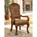 Medieve Antique Oak Arm Chair (2/CTN) - Casa Morelos / Coahuila Furniture (Oklahoma City, OK)