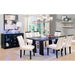 Luminar 7 Pc Dining Table Set - Casa Morelos / Coahuila Furniture (Oklahoma City, OK)