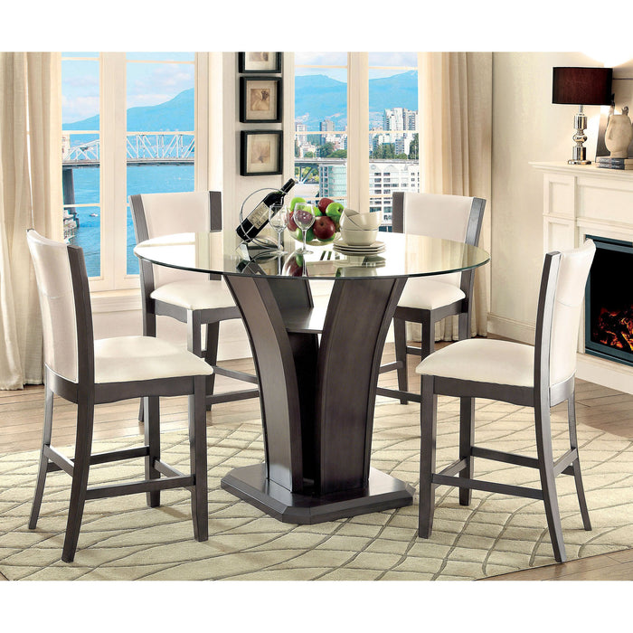 Manhattan 5 Pc Counter Ht Table Set - Casa Morelos / Coahuila Furniture (Oklahoma City, OK)