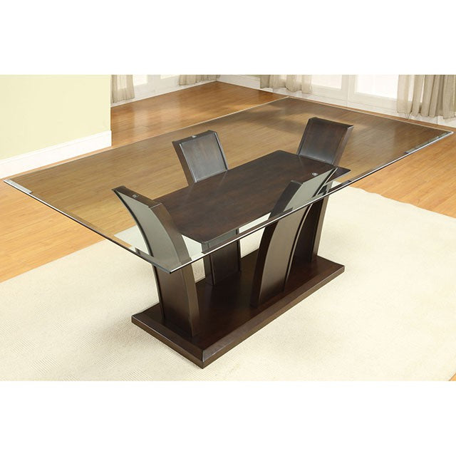 Manhattan 7 Pc Dining Table Set - Casa Morelos / Coahuila Furniture (Oklahoma City, OK)