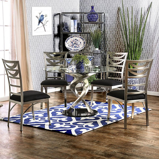 Roxo 5 Pc Dining Table Set - Casa Morelos / Coahuila Furniture (Oklahoma City, OK)