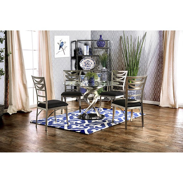 Roxo 5 Pc Dining Table Set - Casa Morelos / Coahuila Furniture (Oklahoma City, OK)