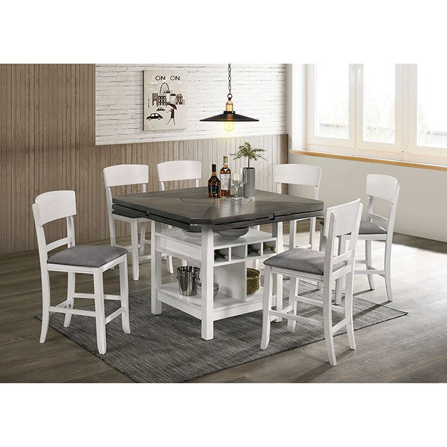 Stacie 7 PC Dining Table Set - Casa Morelos / Coahuila Furniture (Oklahoma City, OK)