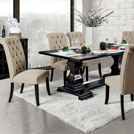 Nerissa 7 Pc Dining Table Set - Casa Morelos / Coahuila Furniture (Oklahoma City, OK)