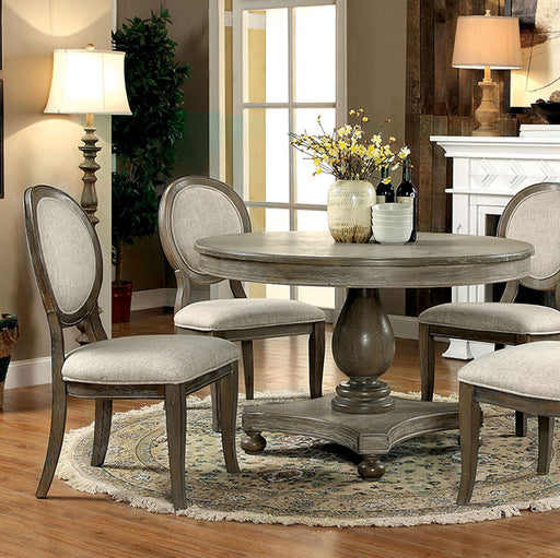 Kathryn 5 Pc Dining Table Set Rustic - Casa Morelos / Coahuila Furniture (Oklahoma City, OK)