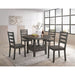 Caprice Dining Table Grey - Casa Morelos / Coahuila Furniture (Oklahoma City, OK)