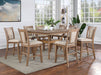 Upminster 7 Pc Counter Ht Table Set - Casa Morelos / Coahuila Furniture (Oklahoma City, OK)