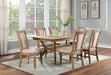 Upminster 7 Pc Dining Table Set - Casa Morelos / Coahuila Furniture (Oklahoma City, OK)