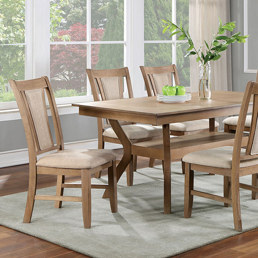 Upminster 7 Pc Dining Table Set - Casa Morelos / Coahuila Furniture (Oklahoma City, OK)