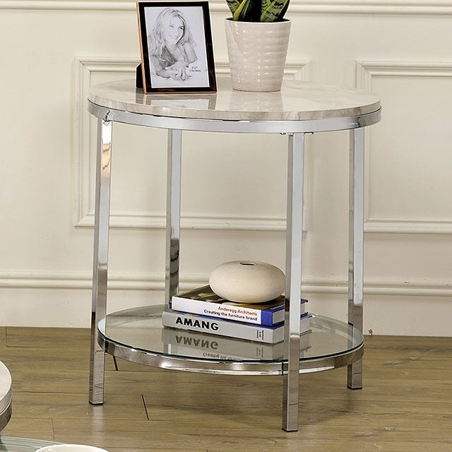 Shauna End Table - Casa Morelos / Coahuila Furniture (Oklahoma City, OK)