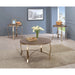 Wicklow 3 Pc. Table Set, Champagne - Casa Morelos / Coahuila Furniture (Oklahoma City, OK)