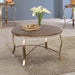 Wicklow 3 Pc. Table Set, Champagne - Casa Morelos / Coahuila Furniture (Oklahoma City, OK)